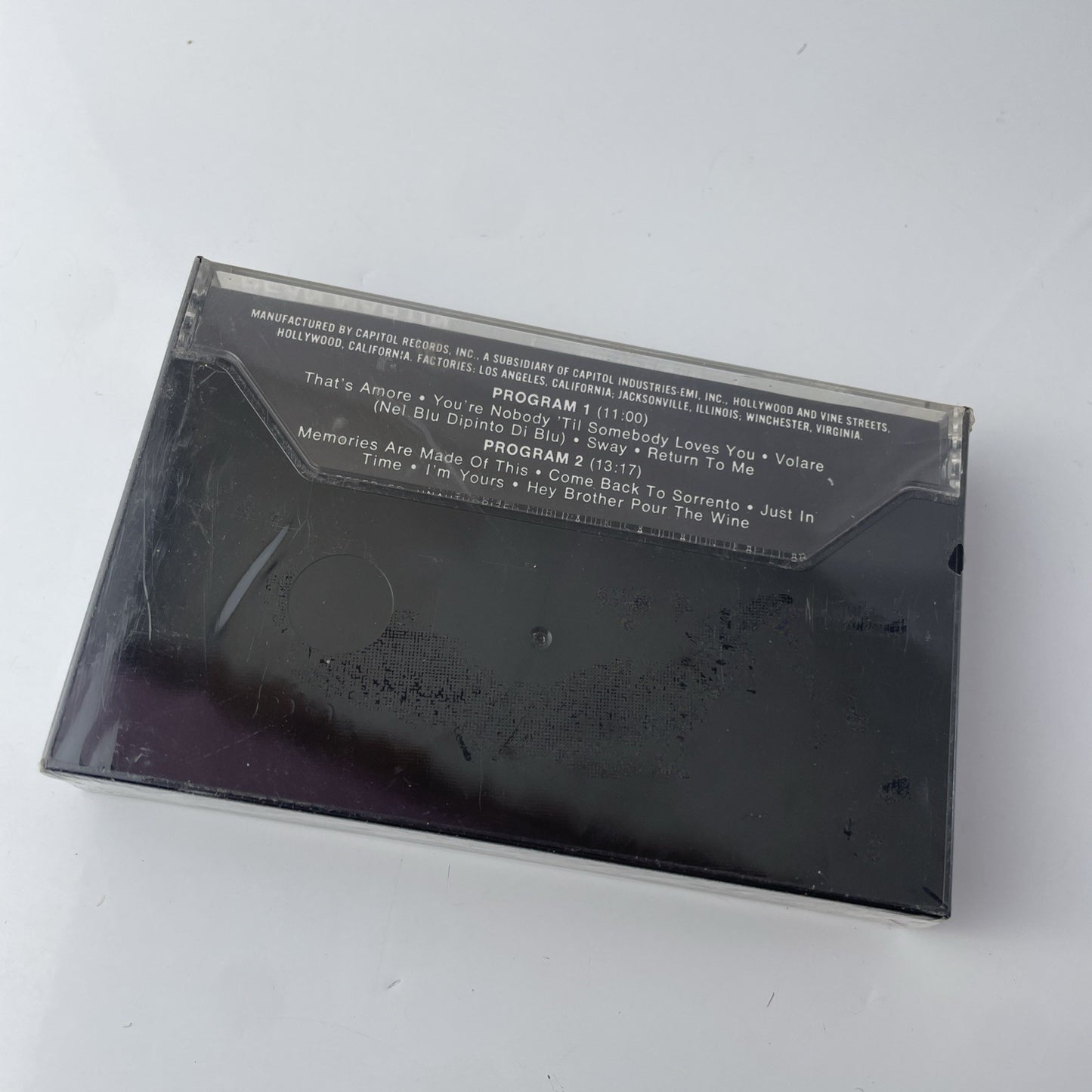 New Sealed Vintage 80s DEAN MARTIN CASSETTE THE BEST OF