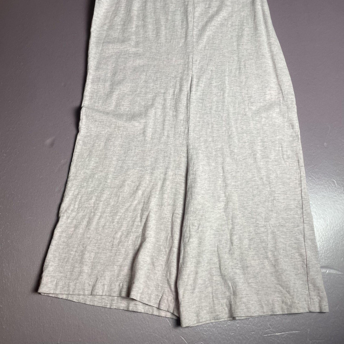 Ron Jon Surf Shop Jumpsuit Womens One Size Gray Tank Wide Leg Casual Made USA