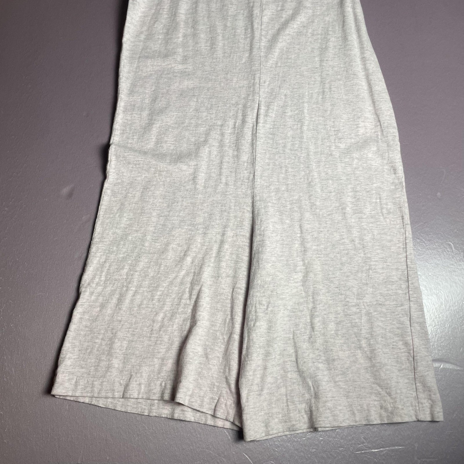 Ron Jon Surf Shop Jumpsuit Womens One Size Gray Tank Wide Leg Casual Made USA