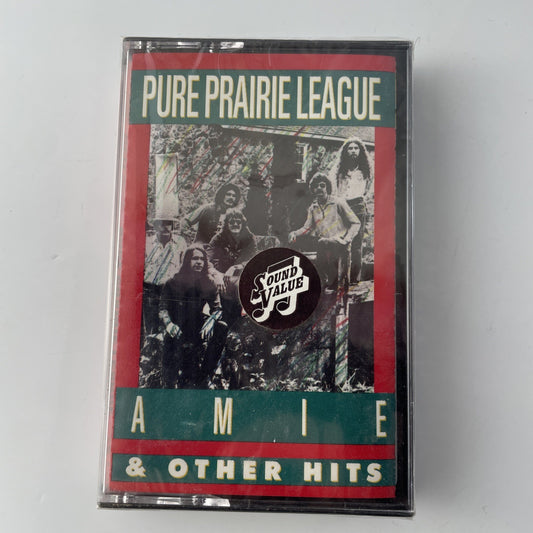 FACTORY SEALED CASSETTE TAPE PURE PRAIRIE LEAGUE AMIE & OTHER HITS