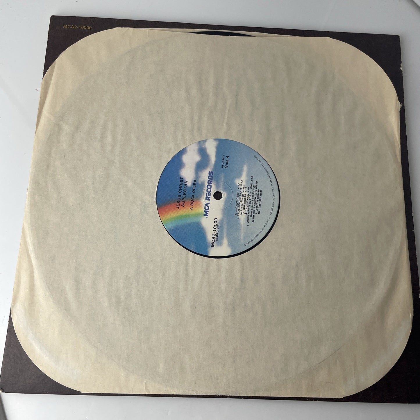 Andrew Lloyd Webber Jesus Christ Superstar (LP) 2LP Decca DXSA 7206 Rock 1970 VG