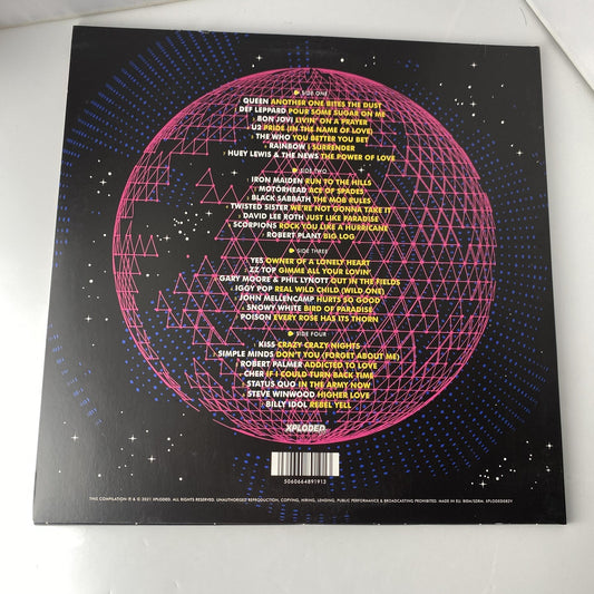 80s Rockdown 2xLP Black Vinyl 12" 33 RPM 2021 Xploded Rock Metal Album