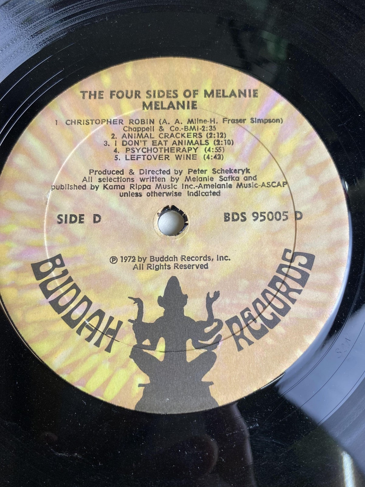 Vintage Melanie The Four Sides Of Melanie 2xLP Vinyl 1972 Buddah Folk Pop