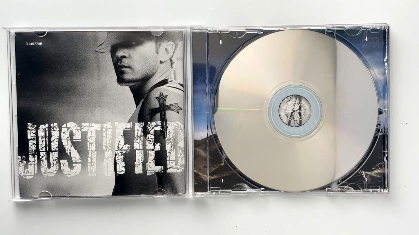 Justin Timberlake Justified CD Jewel Case 2002 Pop R&B Album