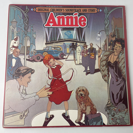 Annie Soundtrack Vinyl Record Gatefold LP 1982 Columbia Story Game Board VG