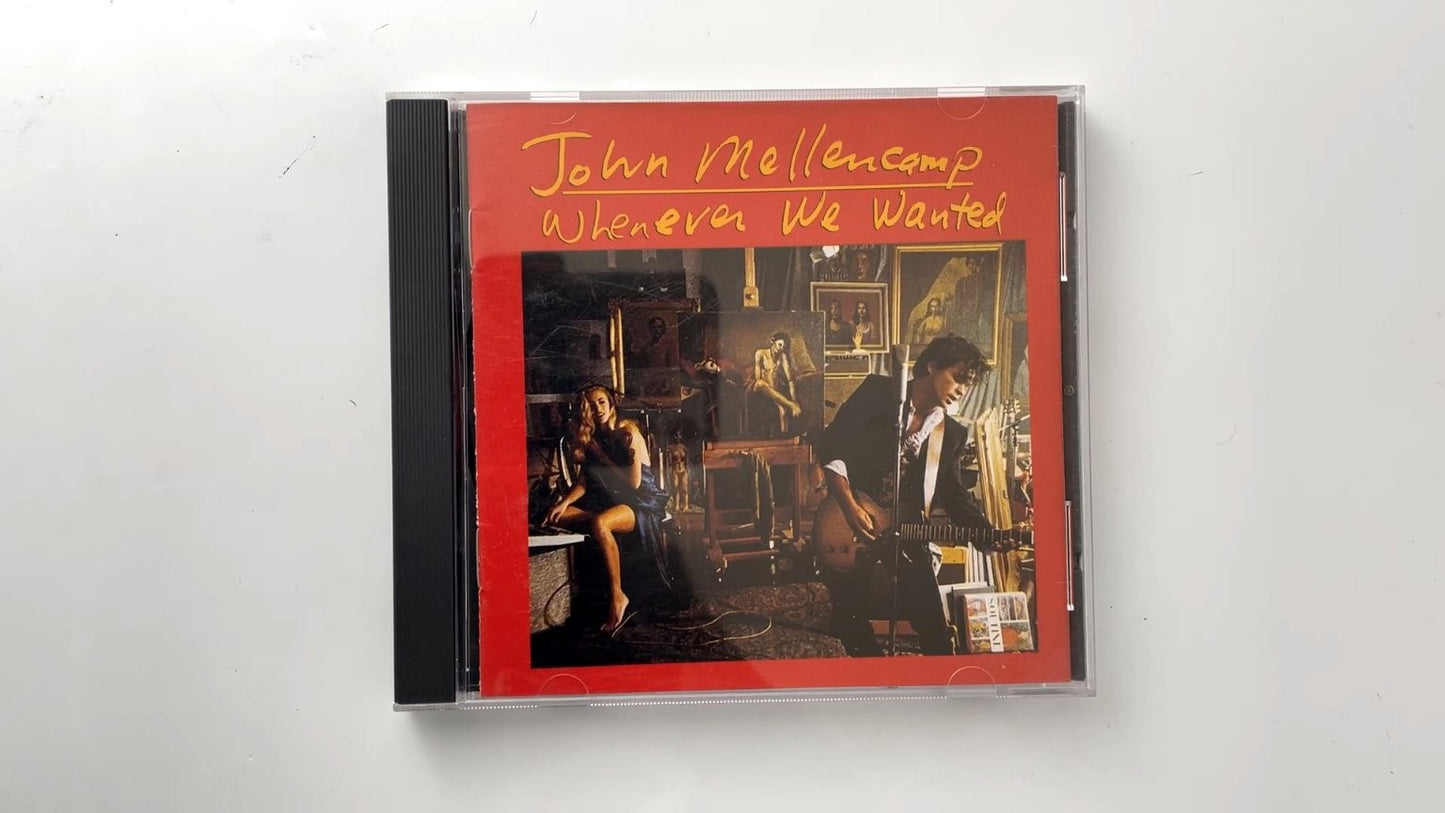 John Mellencamp - Whenever We Wanted CD 1991 Rock Mercury