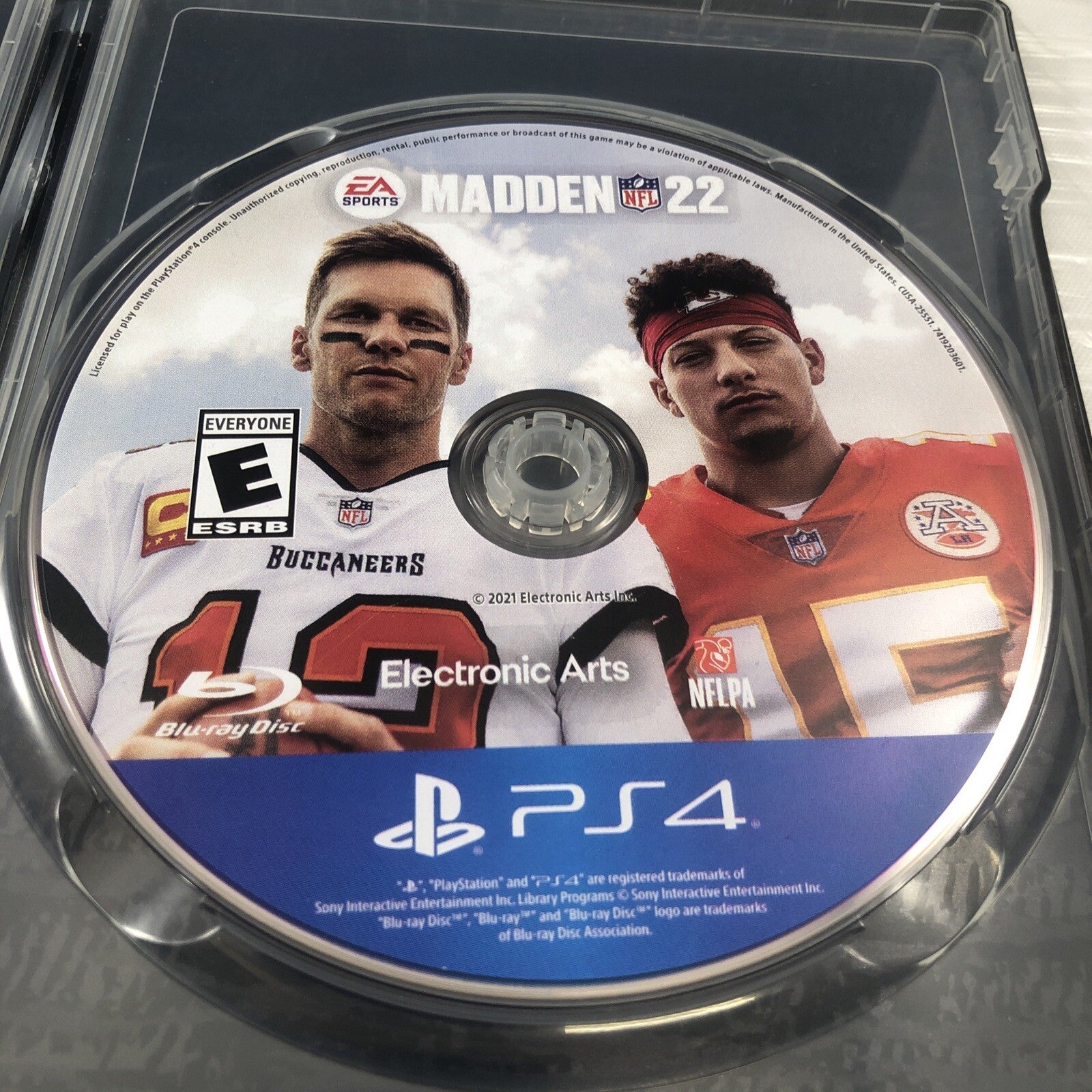 PS4 BO KNOWS LIMITED EDITION MADDEN 22 STEELBOOK TESTED - PRE-OWNED