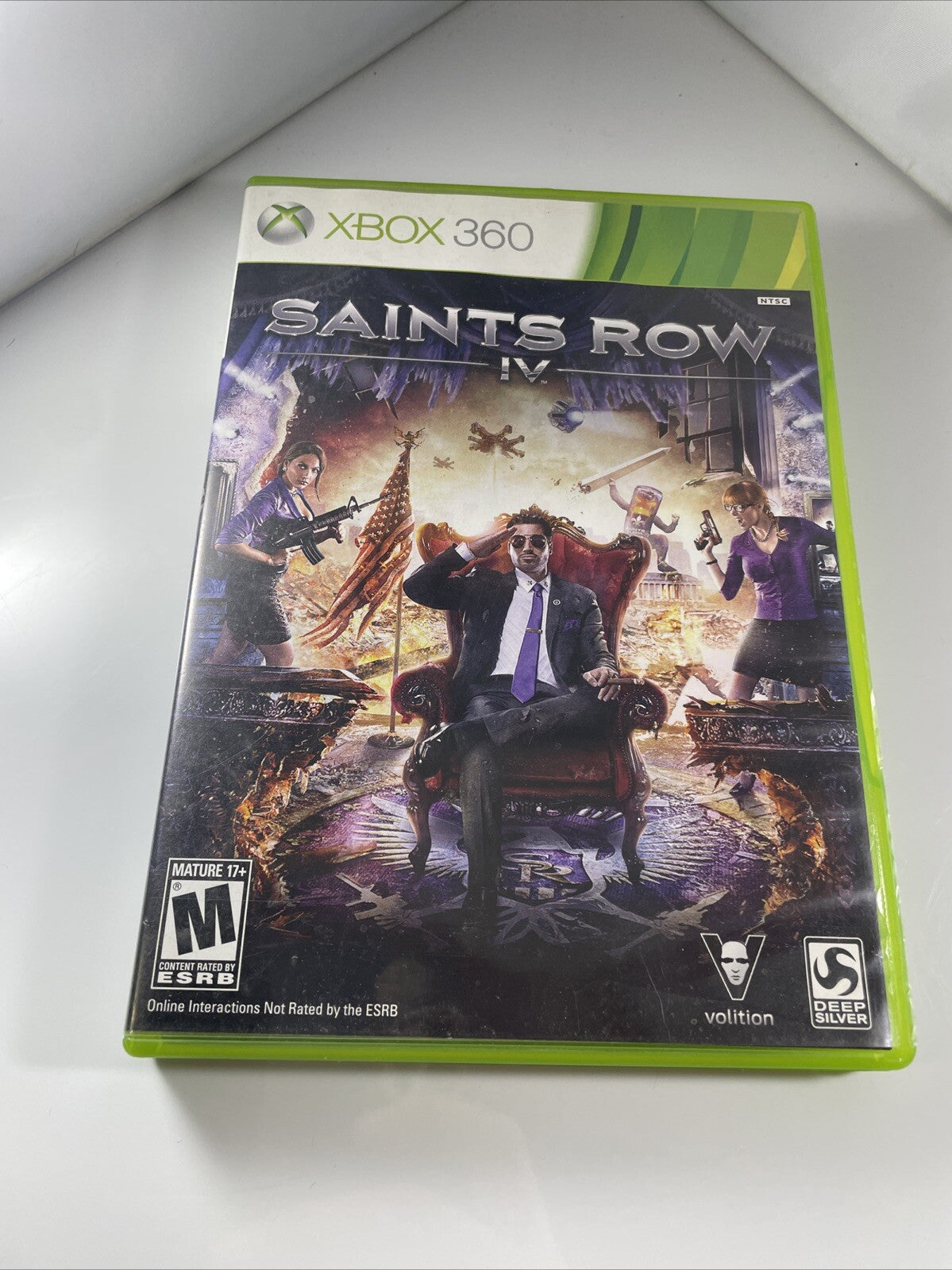 xbox 360 3 games lot Saints Row 4 Madden 15 Battlefield 4 CIB Good!