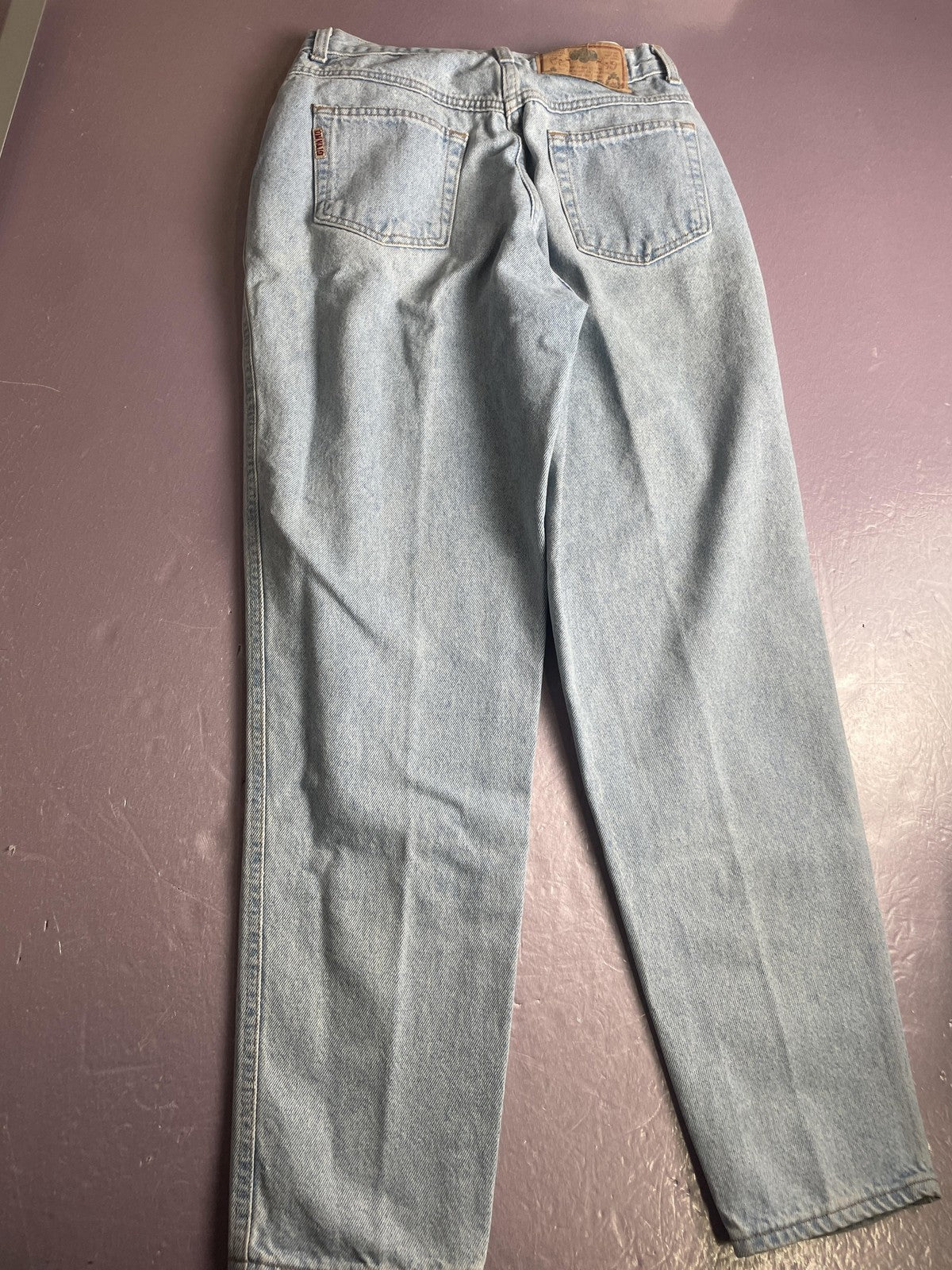 Vintage Gitano Jeans Womens 10 Blue Light Wash High Rise Mom Relaxed Denim 90s