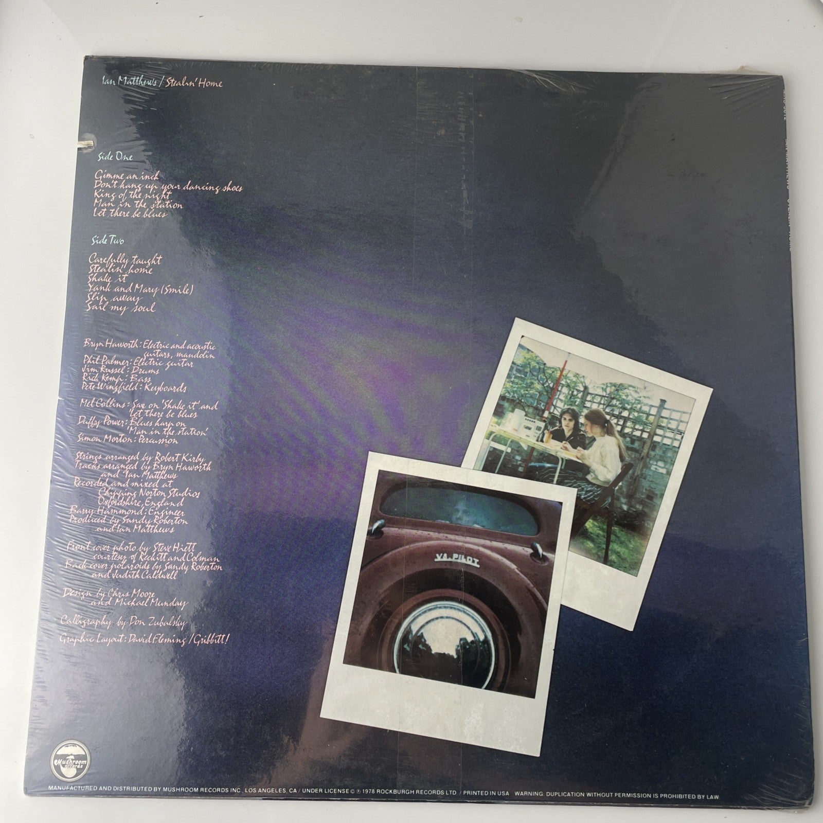 IAN MATTHEWS Stealin' Home MRS 5012 LP Vinyl SEALED