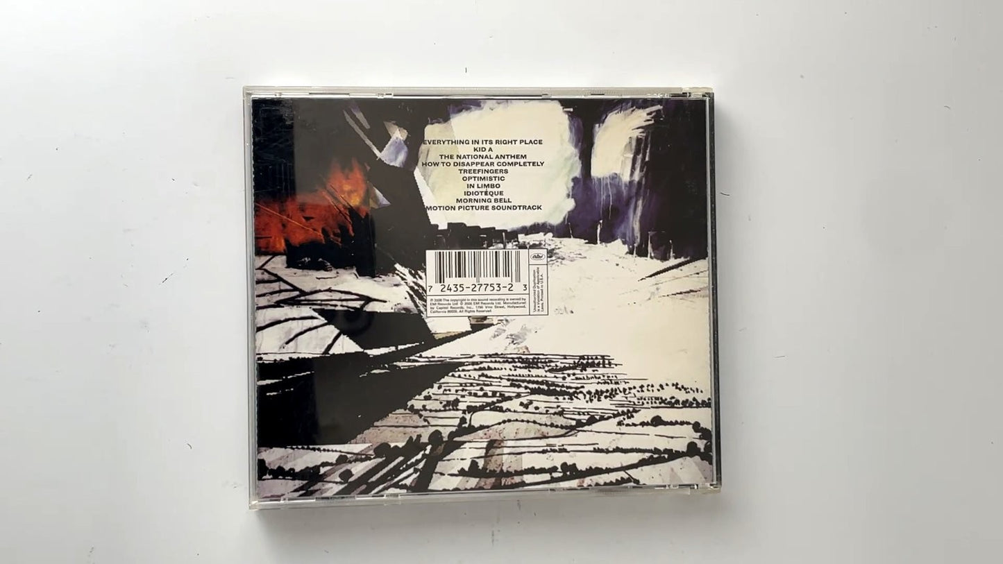 Radiohead - Kid A CD 2000 Alternative Rock Capitol Records