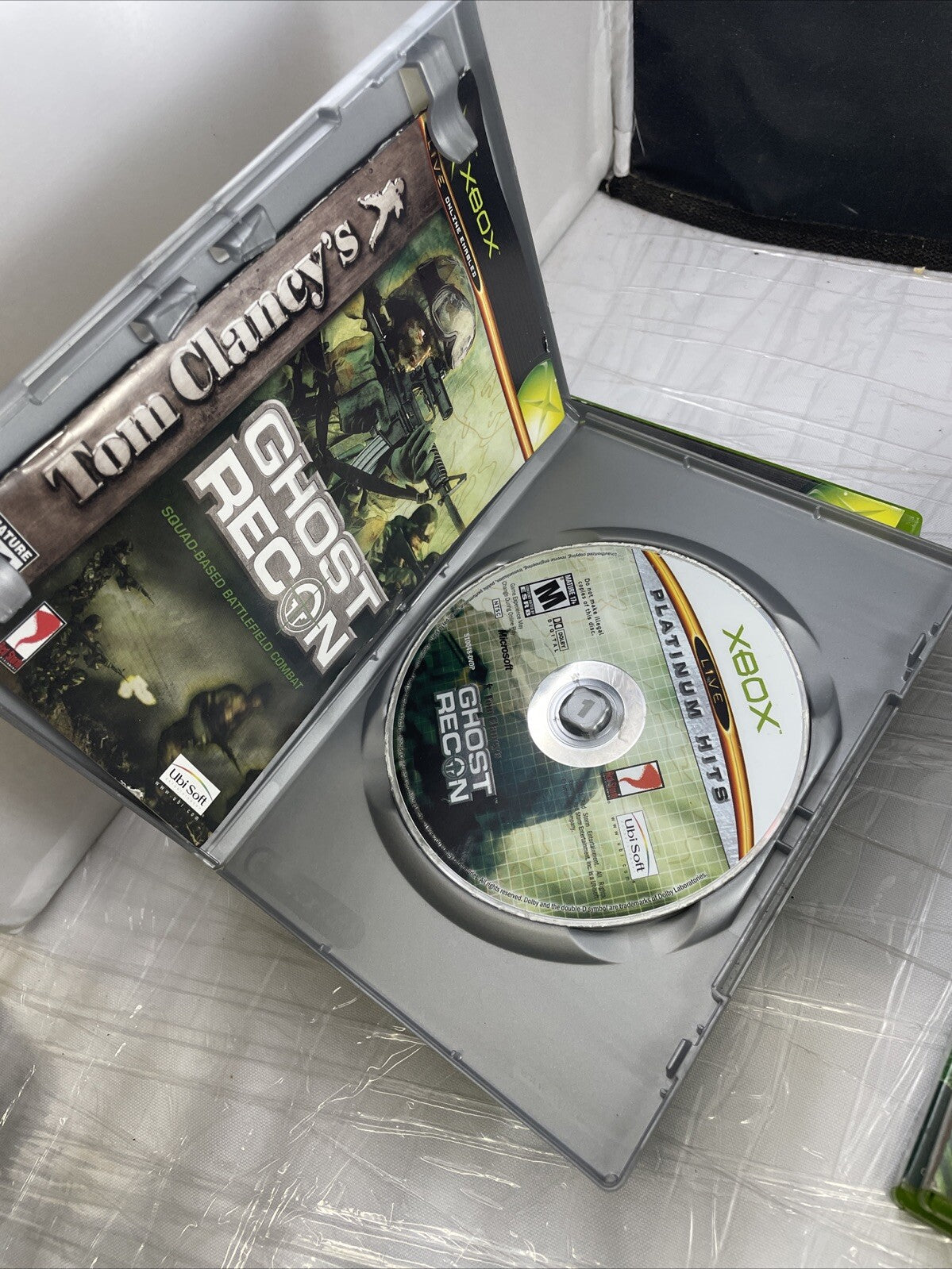Original Xbox Games Lot Of 8 Basketball Antz Karaoke NASCAR Ghost Recon 