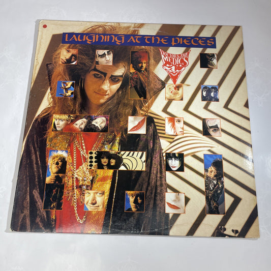 PROMO STAMP DOCTOR & THE MEDICS - LAUGHING AT THE PIECES UK 1986 Vinyl LP Record