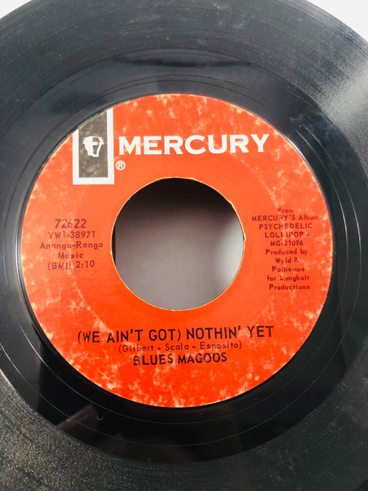 Rock 45 Blues Magoos - Gotta Get Away / (We Ain'T Got) Nothin' Yet On Mercury G+