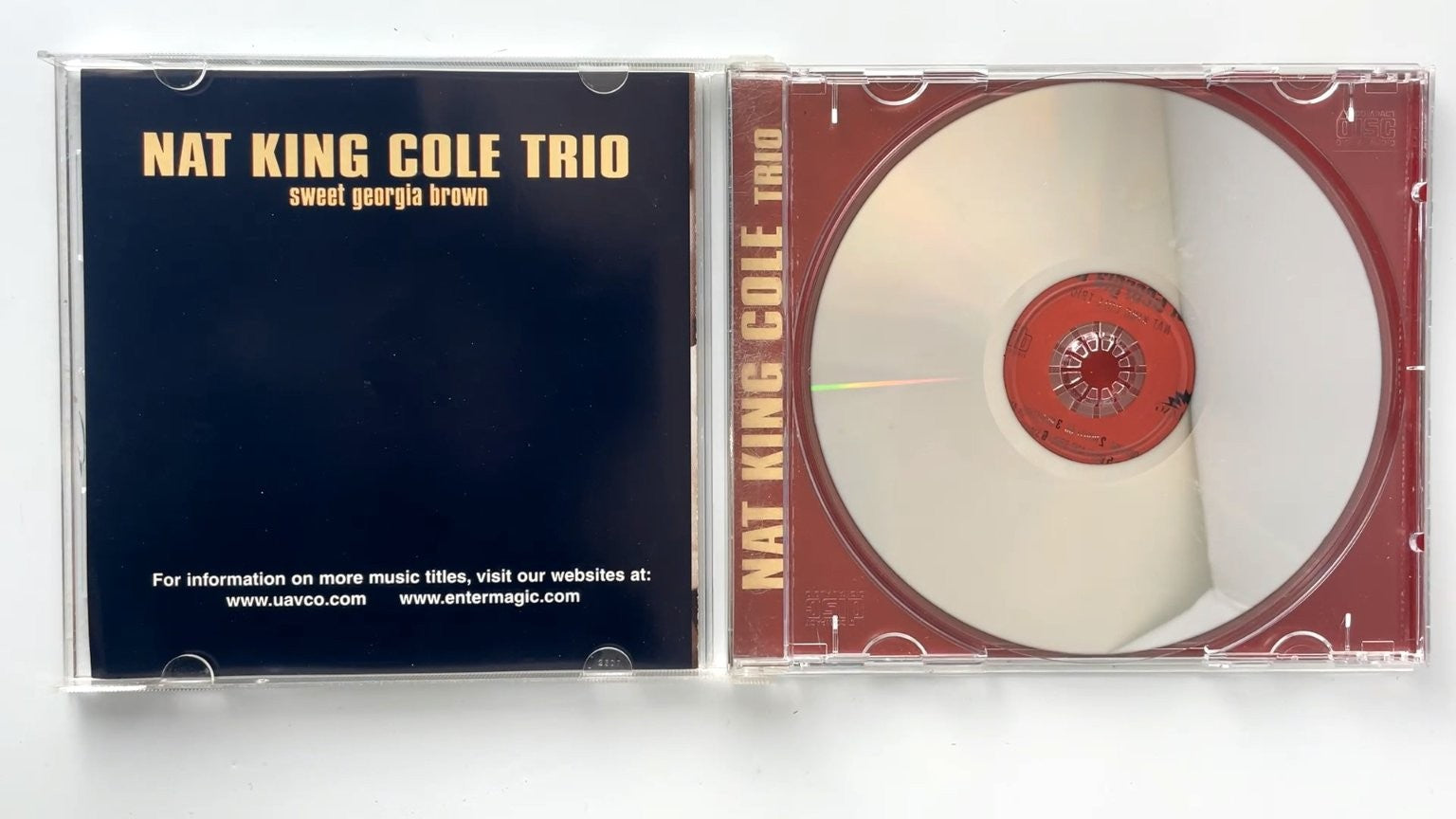 Nat King Cole Trio Sweet Georgia Brown CD Jazz Classics 21612