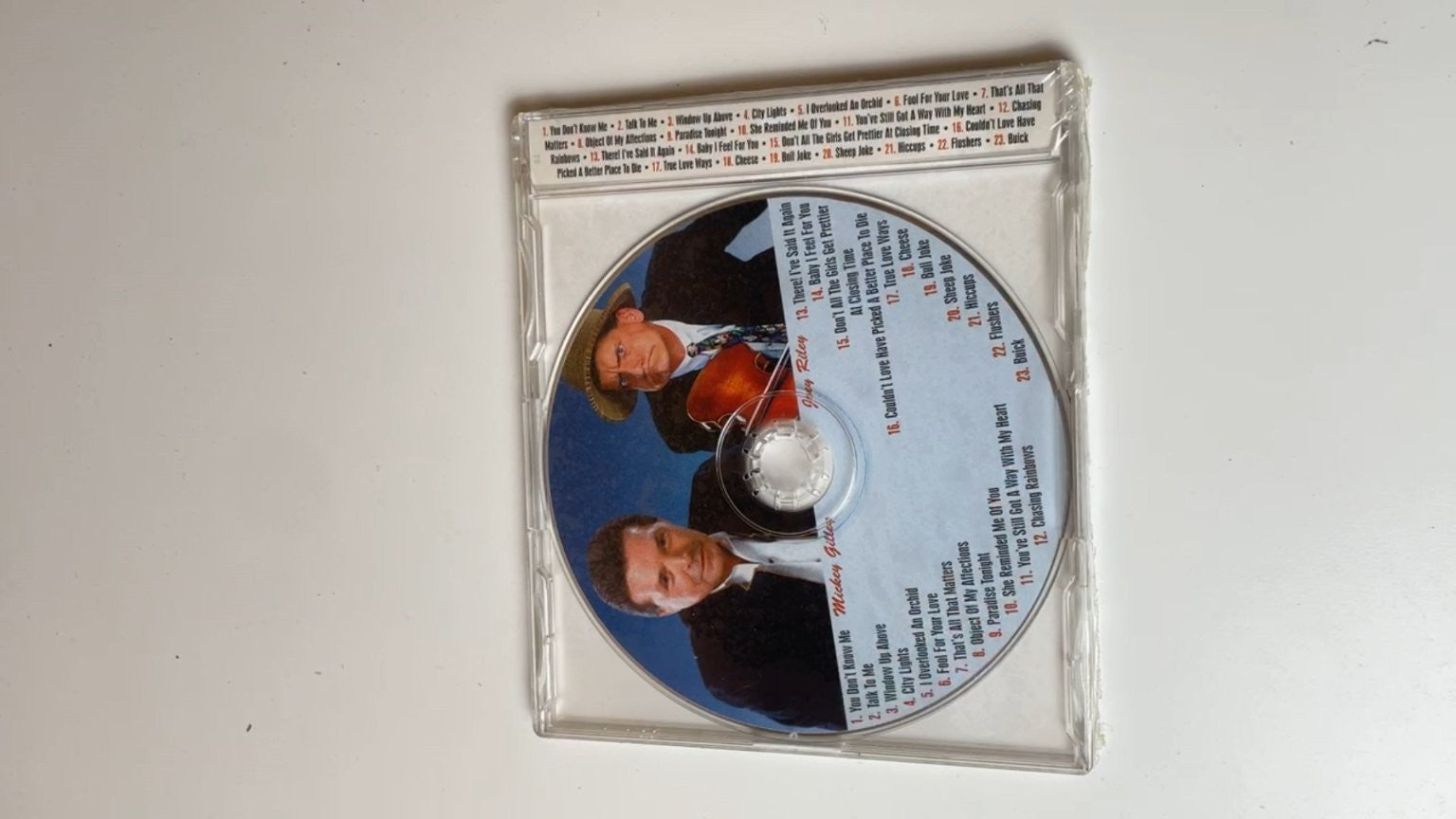 NEW Mickey Gilley & Joey Riley Bonus Tracks CD 2 in 1 Country Comedy CD Special