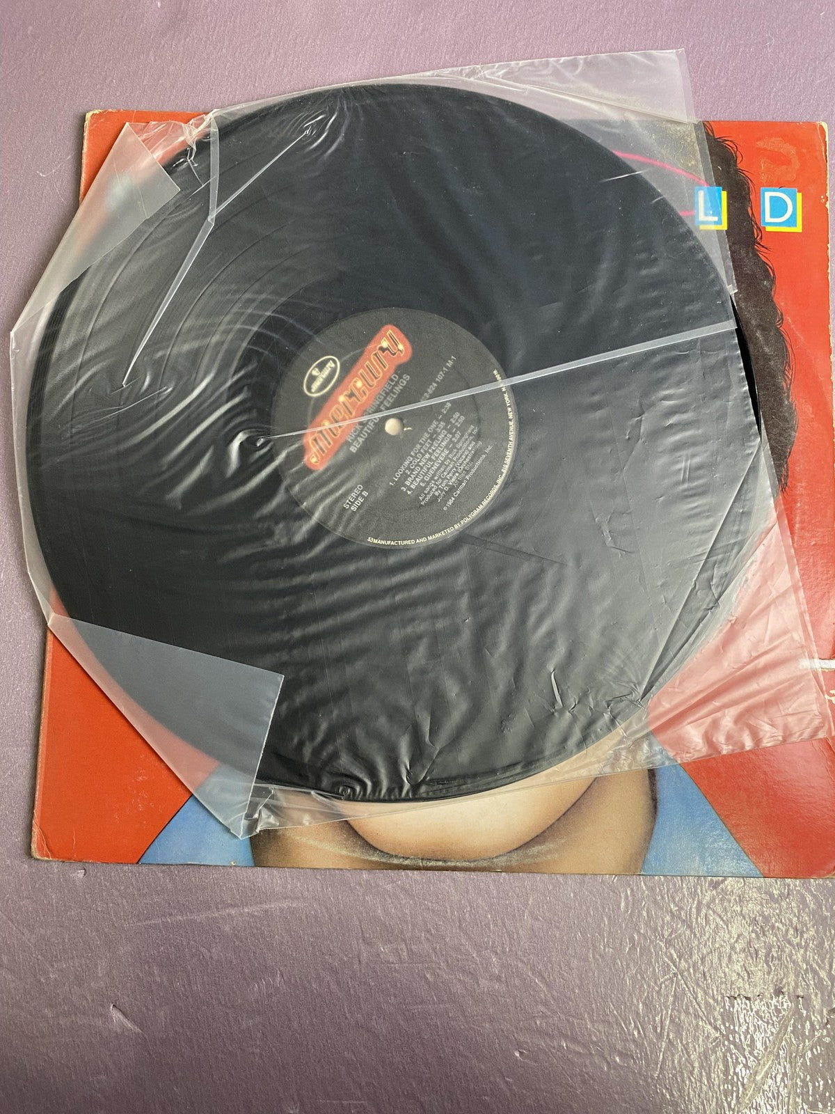 Vintage Rick Springfield Beautiful Feelings Vinyl LP 1984 Mercury Pop Rock