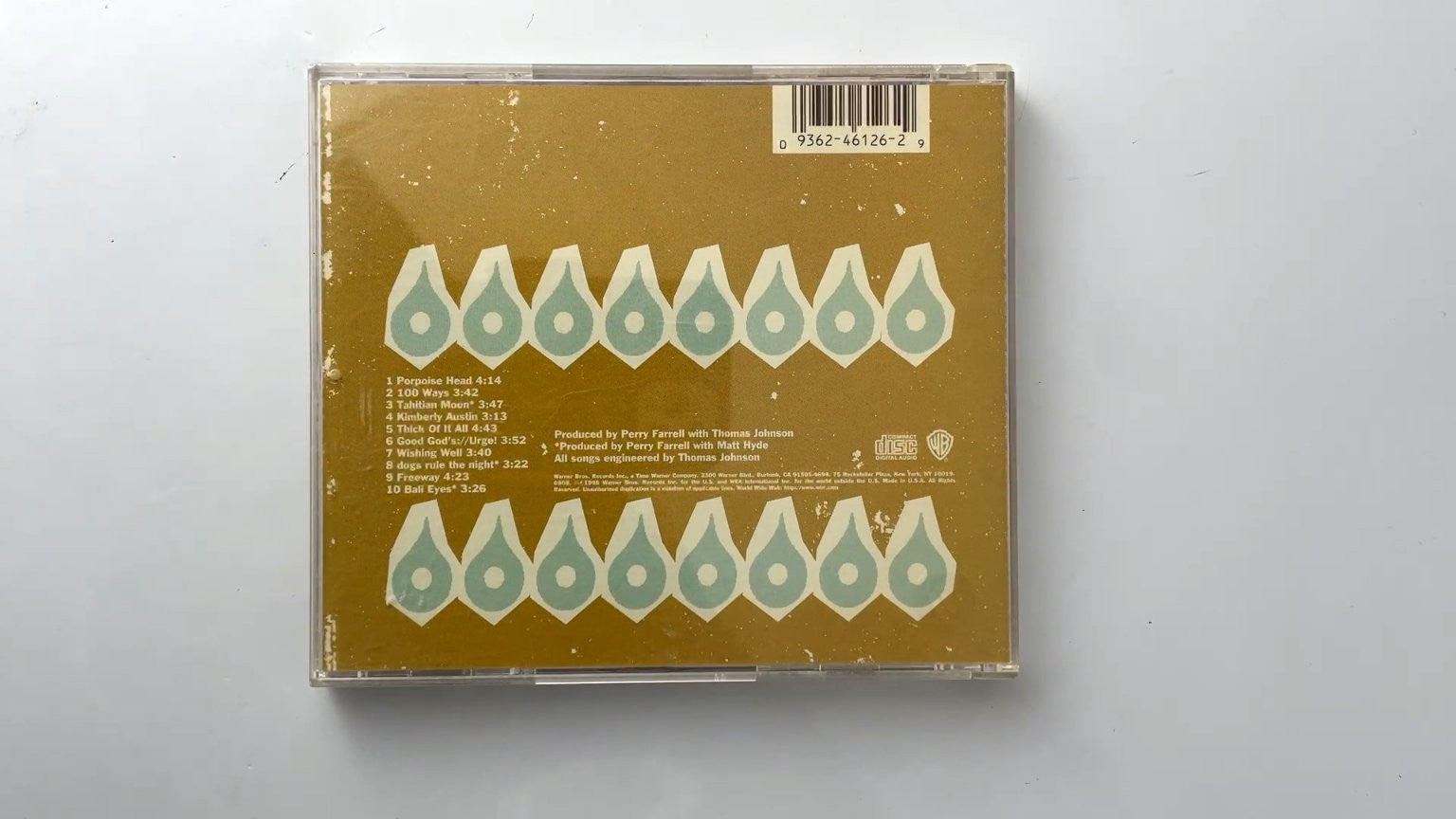 Porno For Pyros - Good God's Urge CD 1996 Alternative Rock Warner Bros.