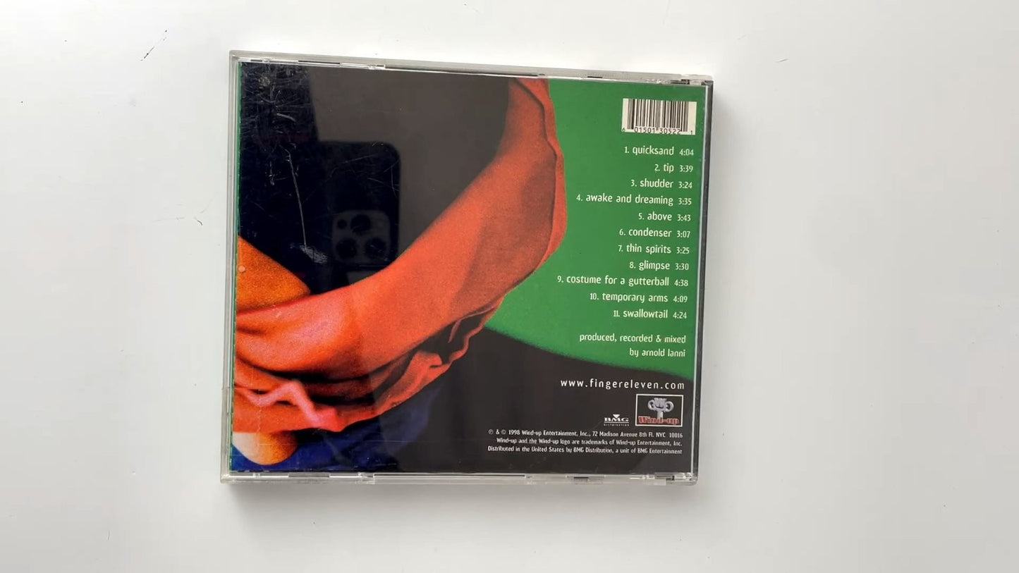 Finger Eleven - Tip CD 1998 Alternative Rock Wind-up Label
