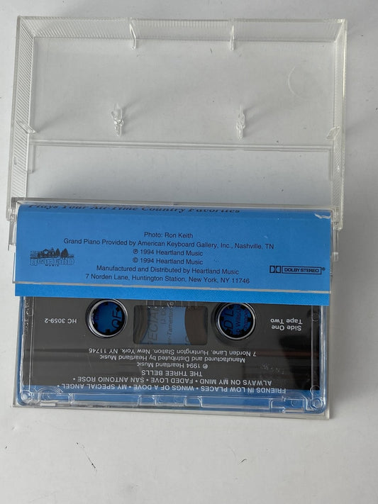 Floyd Cramer Plays Your All-Time Country Favorites Cassette 1994 Heartland Music