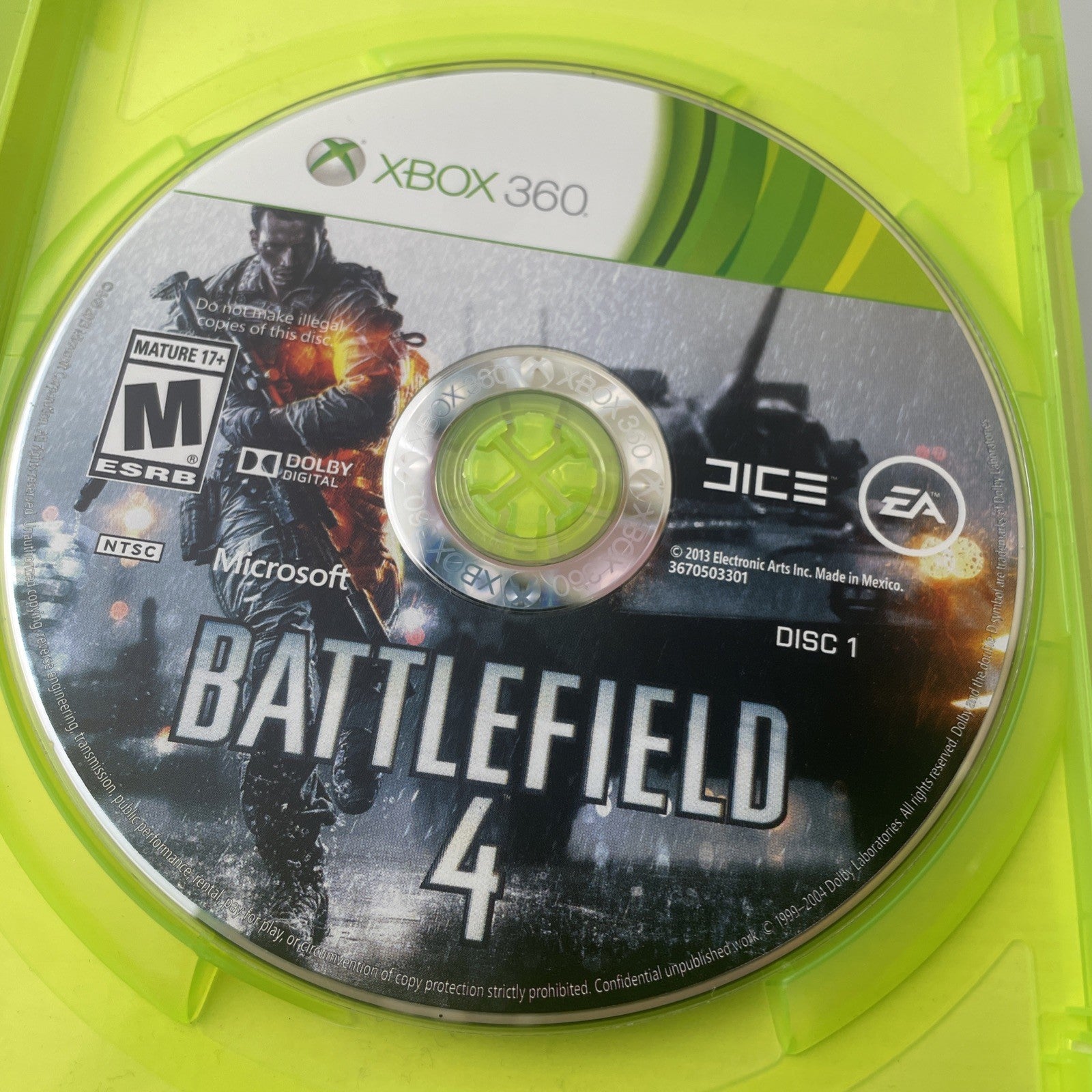 Battlefield 4 - Includes China Rising Expansion Pack ( Xbox 360, 2004) Complete