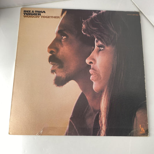 Vintage Ike & Tina Turner Workin' Together 12" Vinyl LP 1970 Liberty R&B Soul