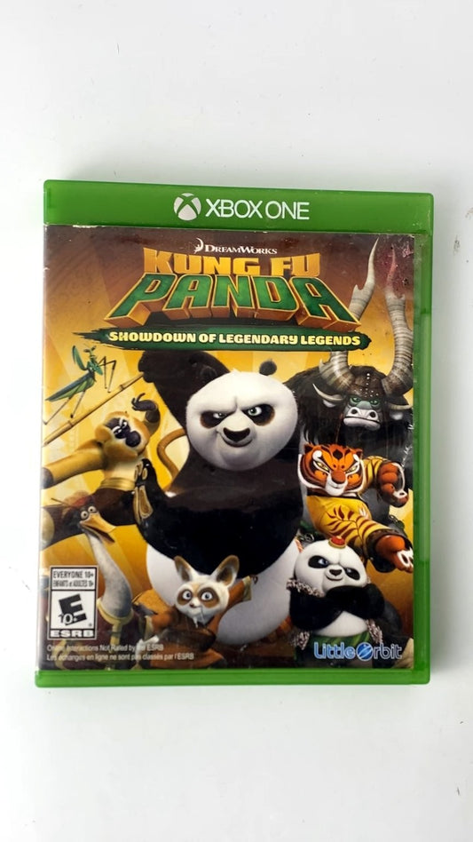 Kung Fu Panda Showdown of Legendary Legends Xbox One Video Game Multiplayer