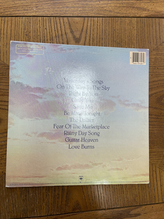 PROMO Neil Diamond - On The Way To The Sky Vinyl LP 1981 Columbia Records VG