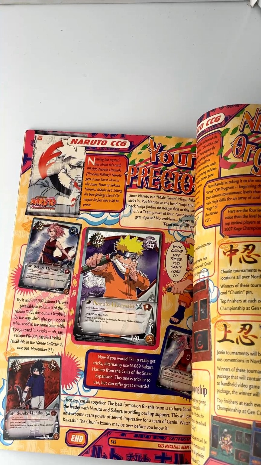 Shonen Jump October 2006 Volume 4 Issue 10 Naruto Bleach One Piece WITH CARD