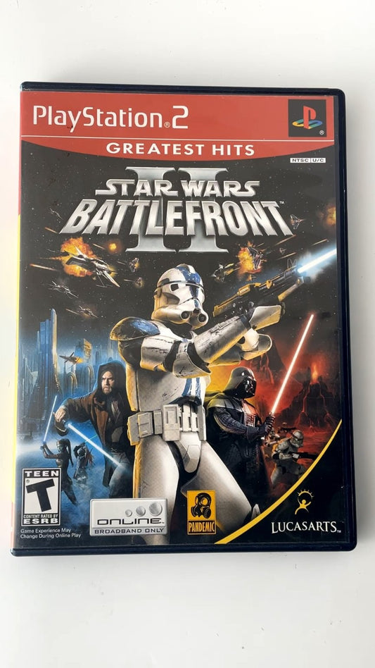 Star Wars Battlefront II Greatest Hits PlayStation 2 Video Game