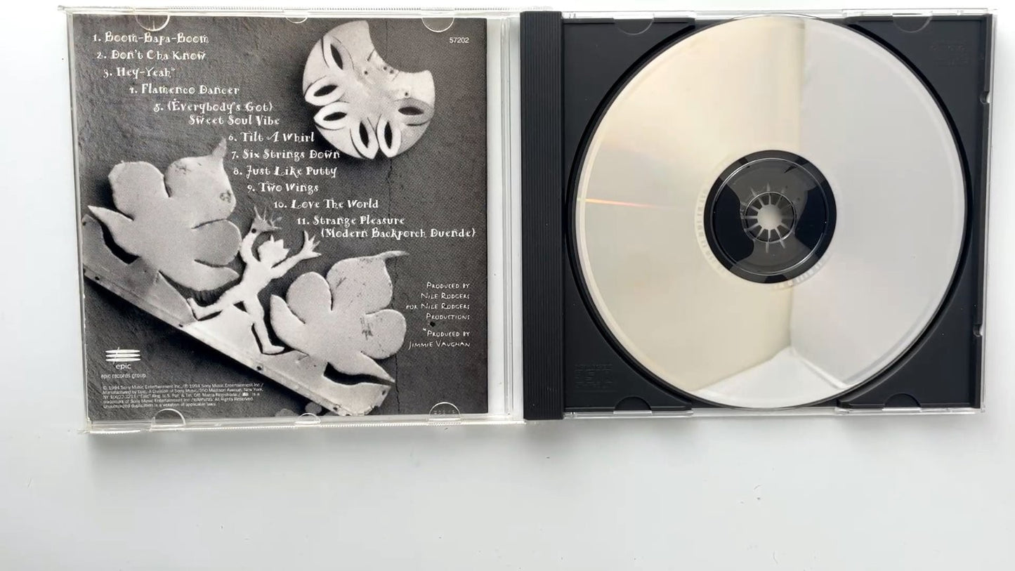 Jimmie Vaughan - Strange Pleasure CD 1994 Epic Blues Rock