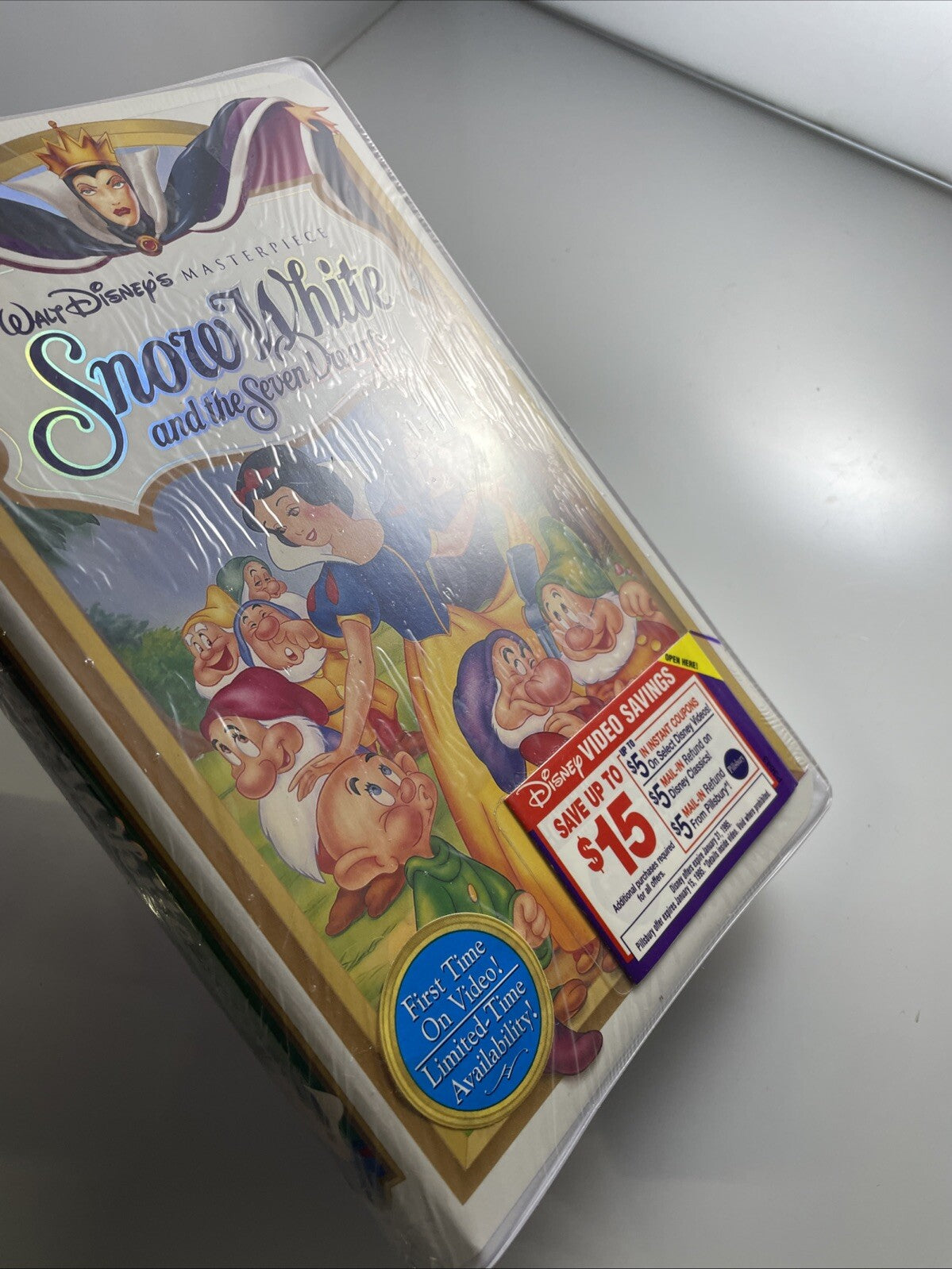 Disney Snow White and the Seven Dwarfs Disney Masterpiece VHS Tape NEW SEALED