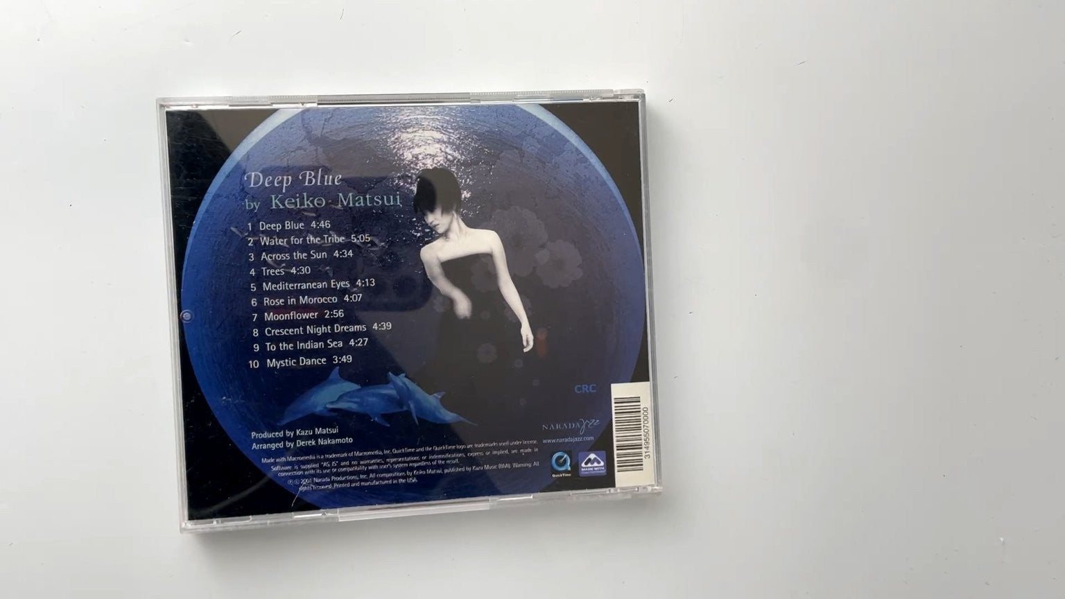 Keiko Matsui - Deep Blue CD 2001 Jazz Narada Jazz ND 10264