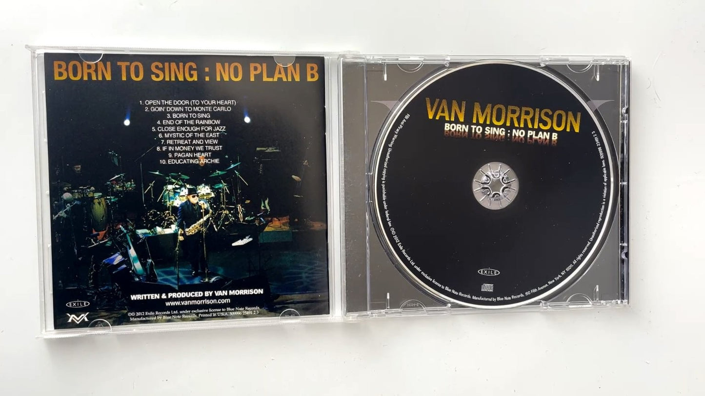 Van Morrison - Born To Sing: No Plan B CD 2012 Jazz Rock Exile