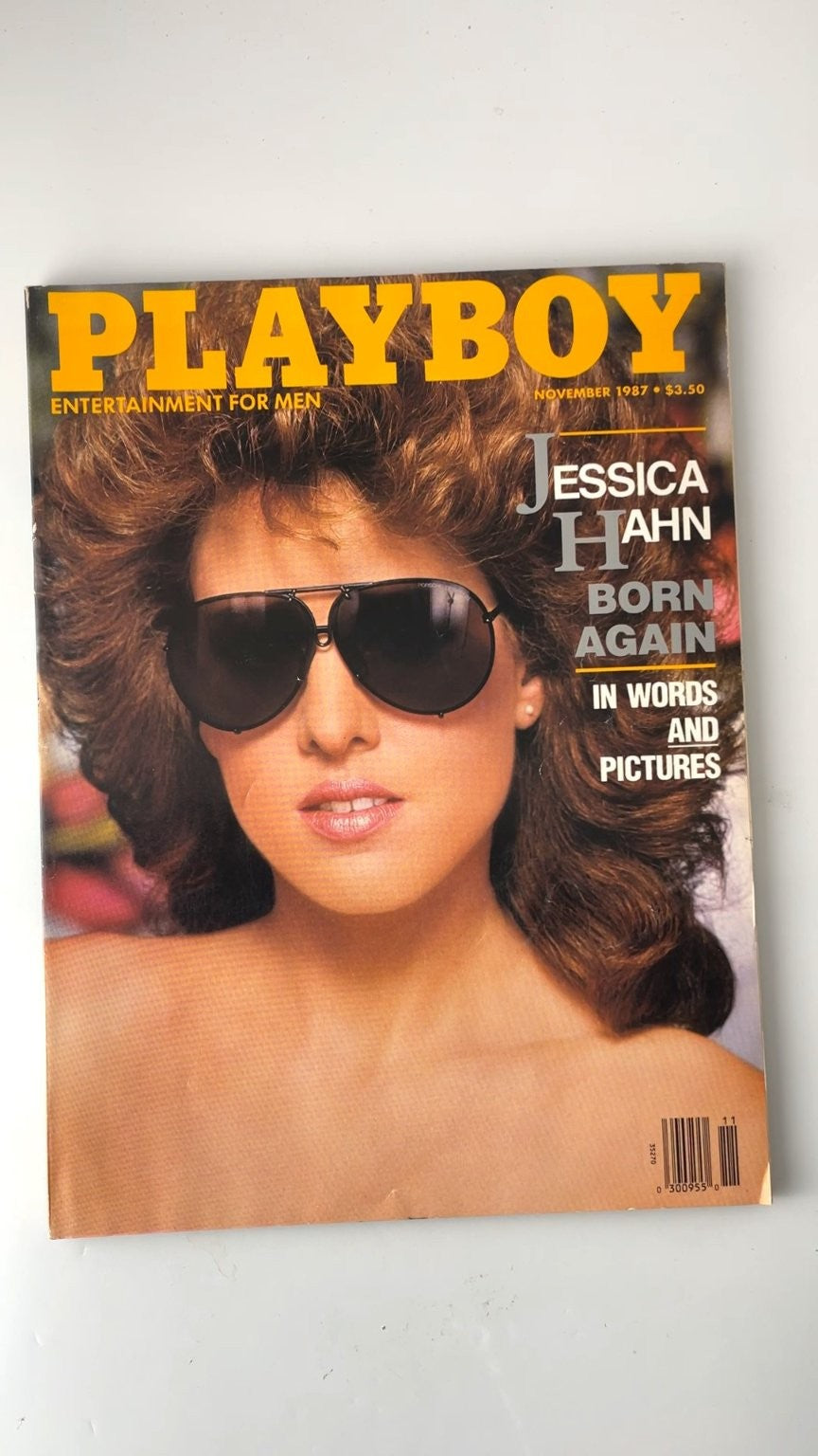 Playboy November 1987 Jessica Hahn Cover Story Illustrated Magazine