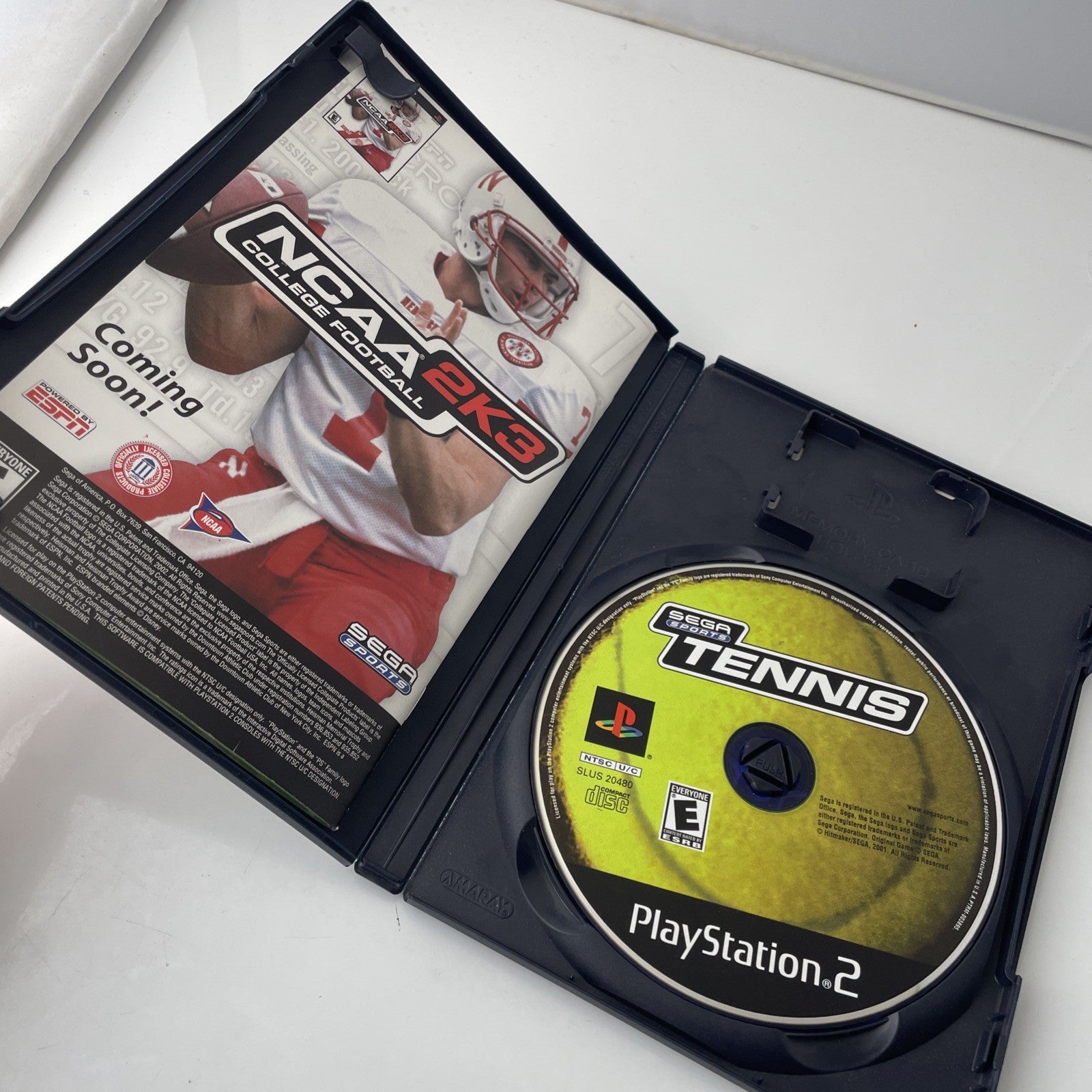 Sega Sports Tennis (Playstation 2) PS2 Cib Complete