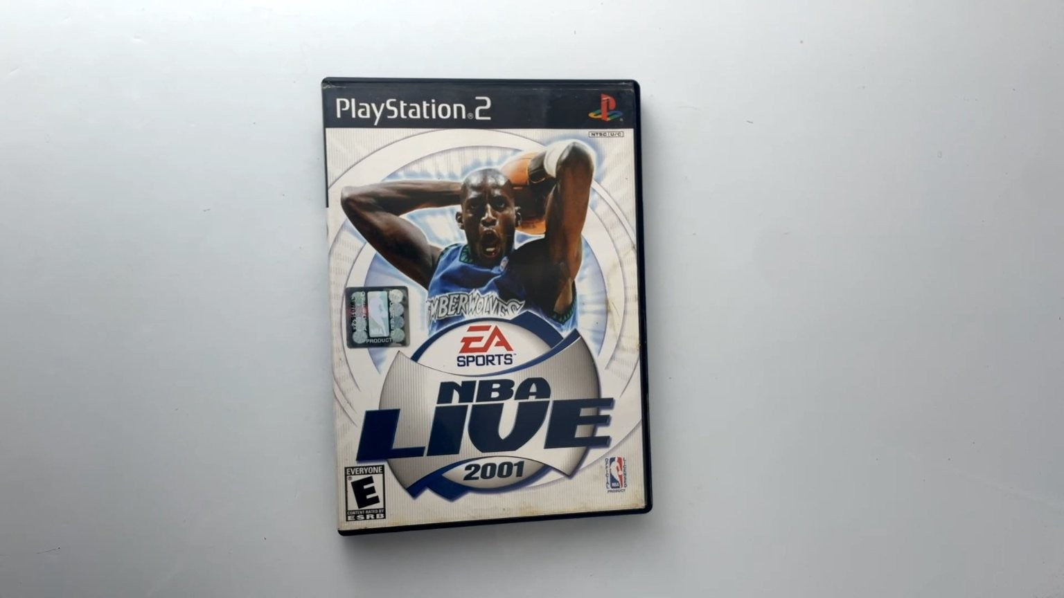 NBA Live 2001 PlayStation 2 Video Game Multiplayer EA Sports