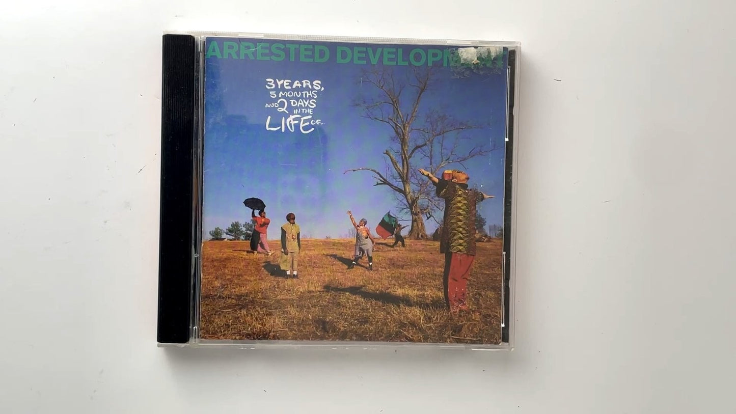 Arrested Development - 3 Years, 5 Months & 2 Days CD 1992 Hip Hop Chrysalis