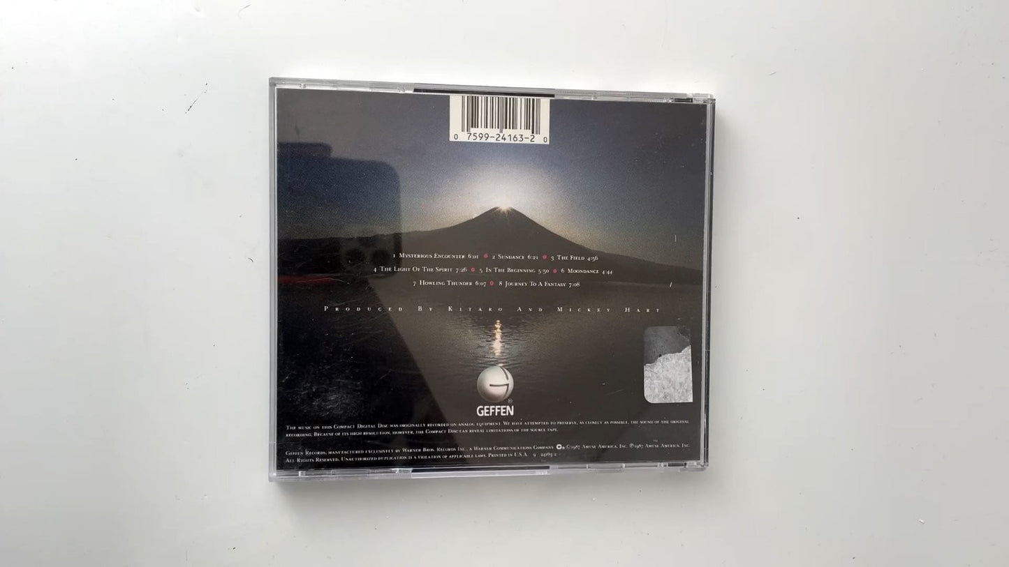 Kitaro - The Light of the Spirit CD 1987 New Age Geffen Label