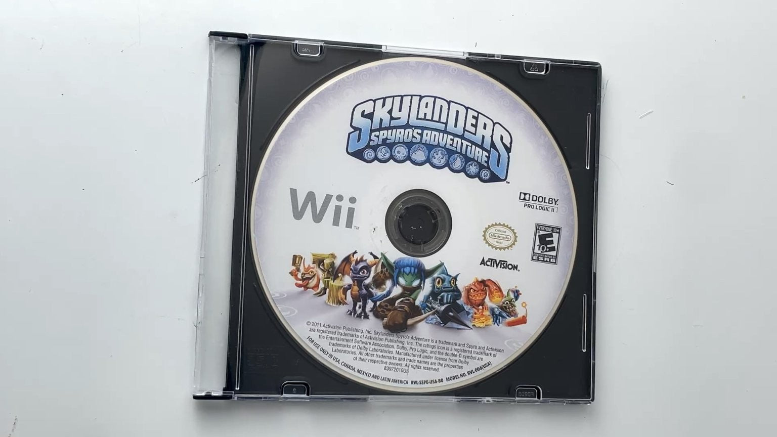 Skylanders Spyro's Adventure Wii Video Game Multiplayer