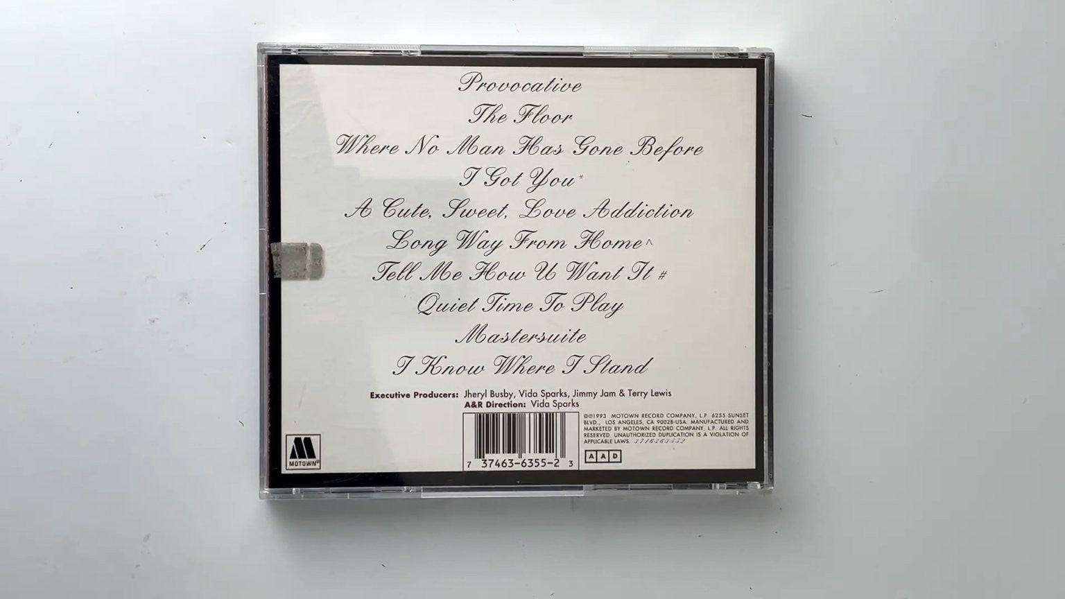 Johnny Gill - Provocative CD 1993 Grammy Nominee R&B Motown