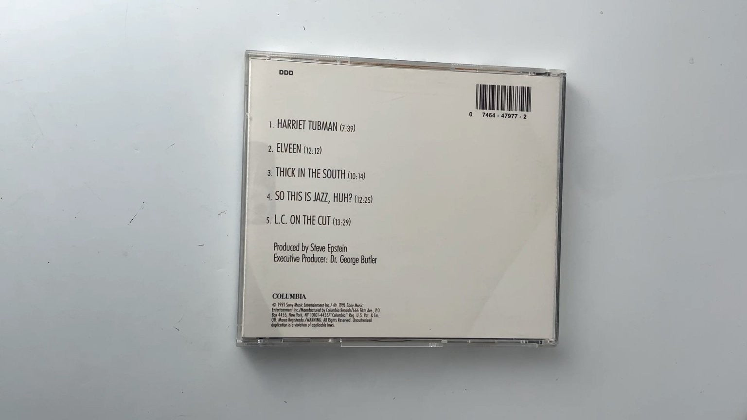 Wynton Marsalis - Thick in the South CD 1991 Jazz Columbia Vol. 1