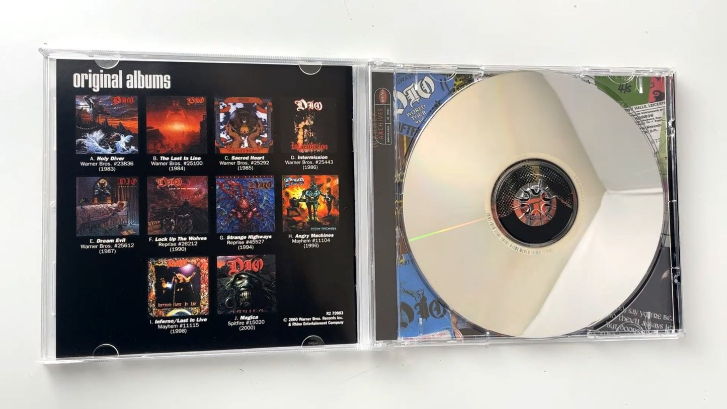 Dio - The Very Beast Of CD 2000 Warner Archives Heavy Metal Compilation