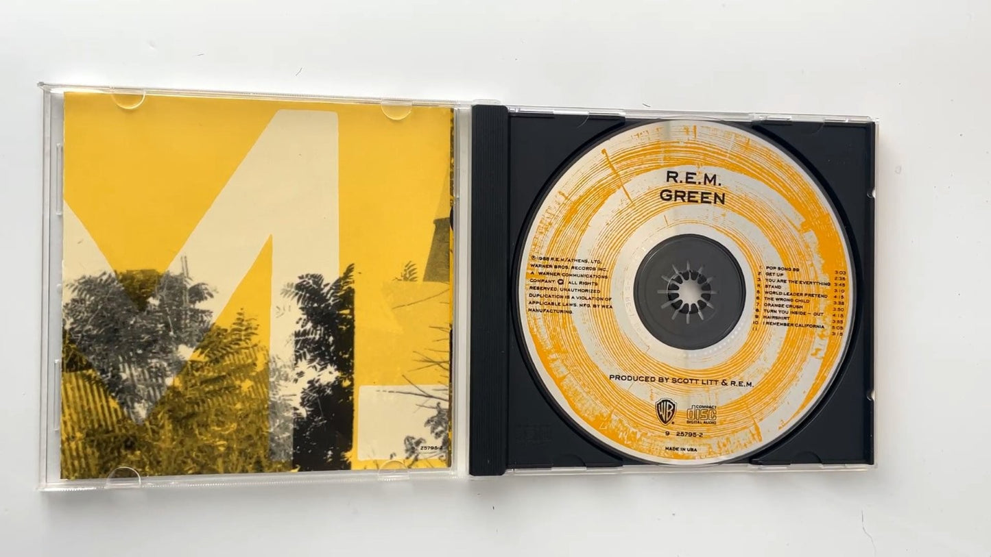 R.E.M. - Green CD 1988 Warner Bros Alternative Rock 90s