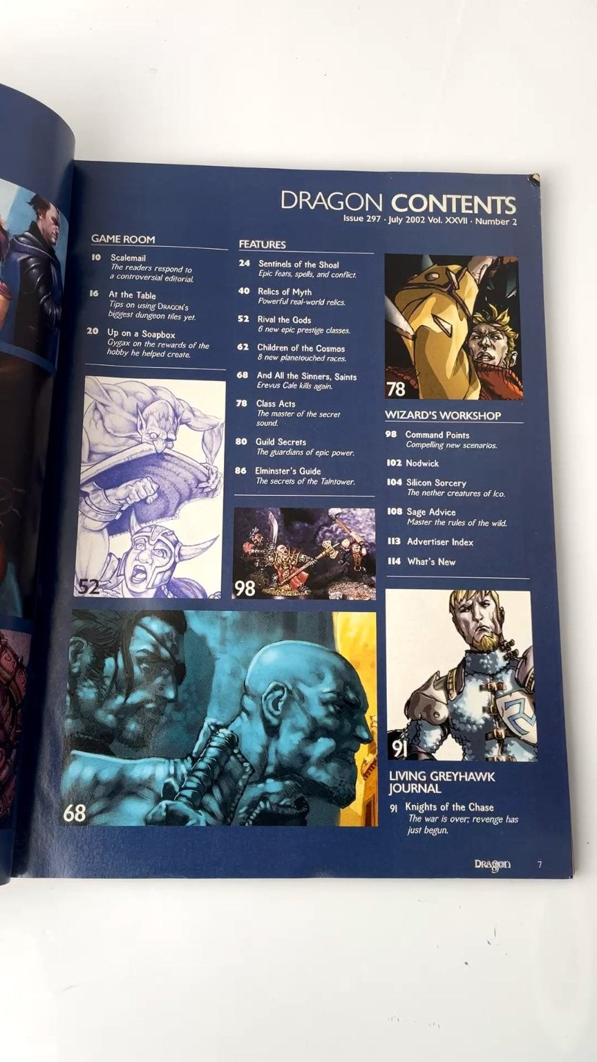 Dragon Magazine Issue 297 July 2002 Official Dungeons & Dragons RPG
