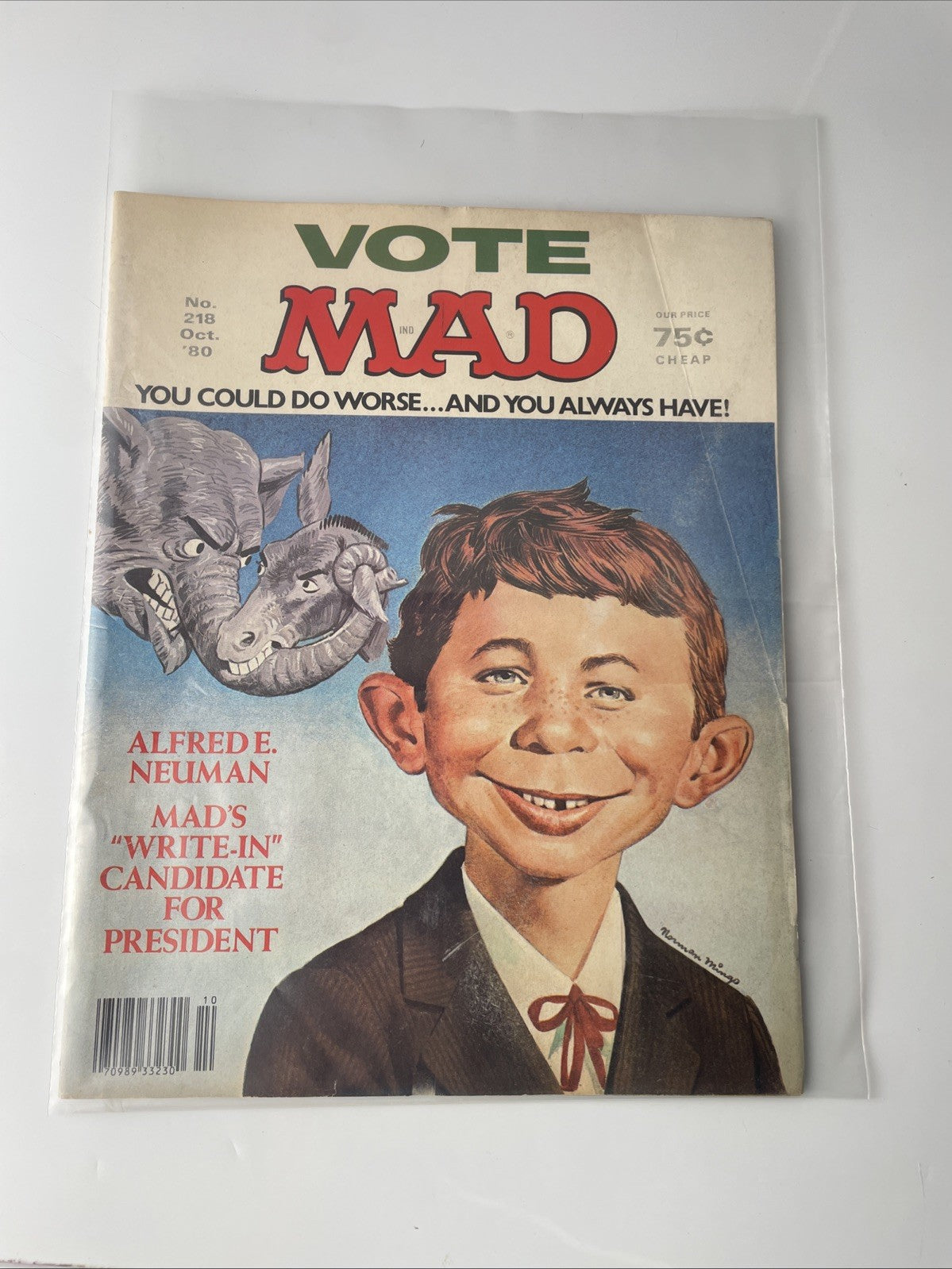 MAD Magazine # 218 OCT '80 Good Condition