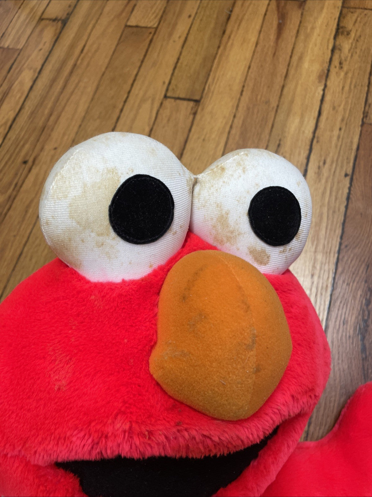 Vintage ~ 1996 TYCO ~ Jim Henson ~ Jumbo 28" ELMO Sesame St. ~ Toy Plush