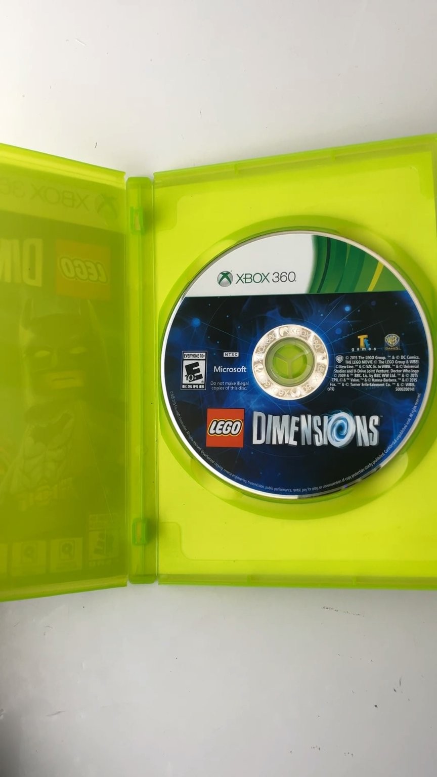 LEGO Dimensions Xbox 360 Video Game Multiplayer Action Adventure NO MANUAL