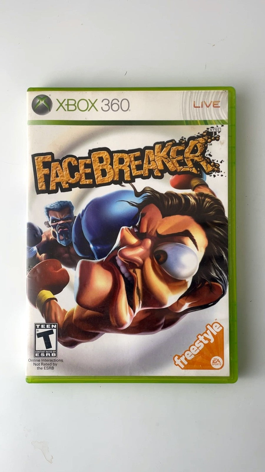 FaceBreaker Freestyle Xbox 360 Video Game Multiplayer Boxing