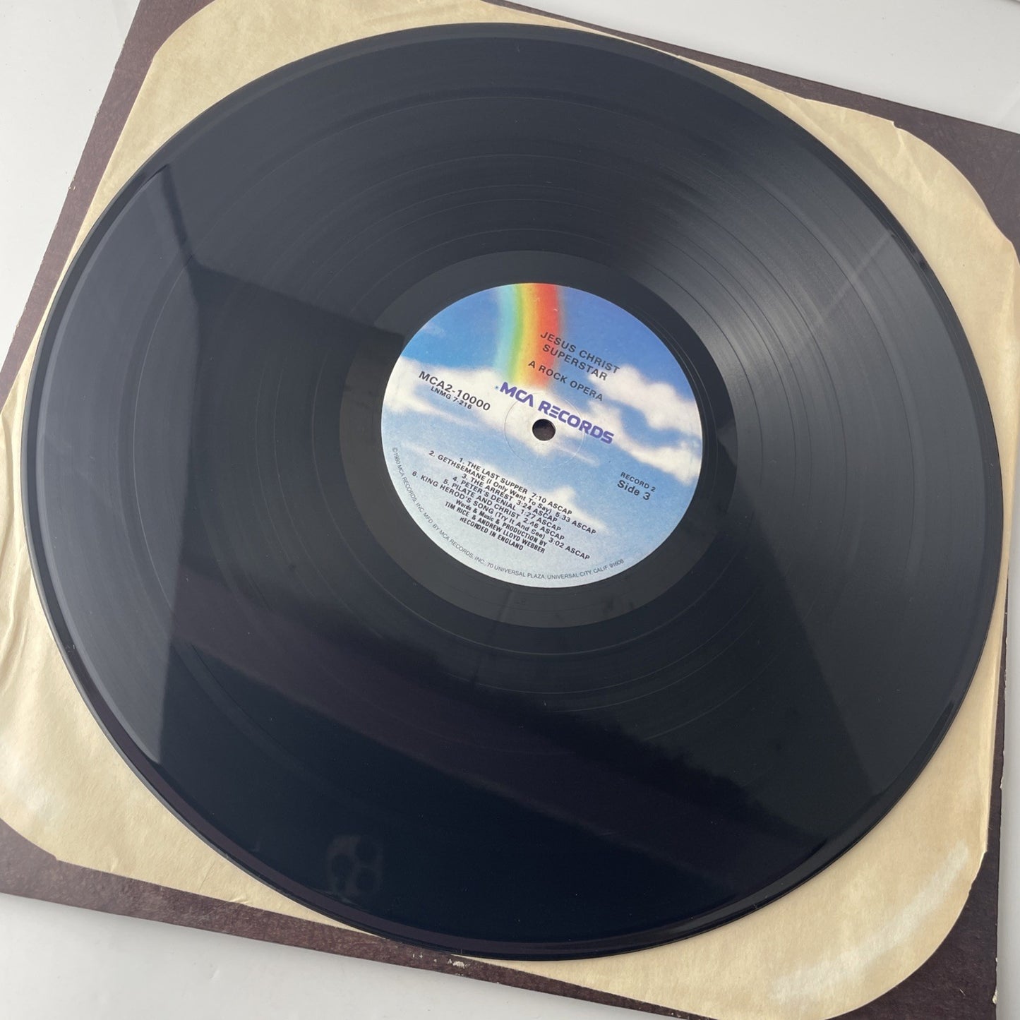 Andrew Lloyd Webber Jesus Christ Superstar (LP) 2LP Decca DXSA 7206 Rock 1970 VG